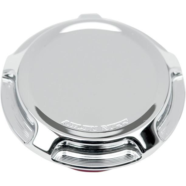 Arlen ness vented chrome beveled billet gas cap for harley sportster dyna