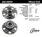 Centric parts 406.40009e rear hub assembly