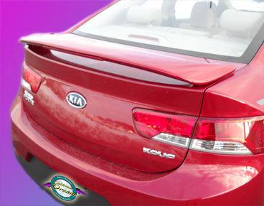 Painted spoiler 2011 - 2013 fits the kia forte koup spoiler - custom style