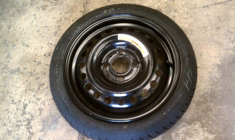 2010 nissan sentra sedan oem spare tire t125/70/d16