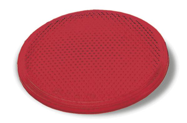 Grote 41002 - round stick-on reflector - red