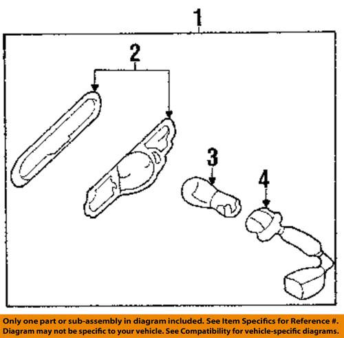 Hyundai oem 923042d250 side marker lamp