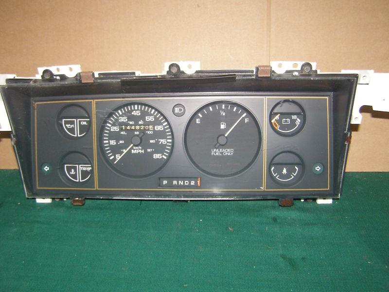 1994 1995 dodge caravan   plymouth voyager speedometer cluster  145k  w/o tach