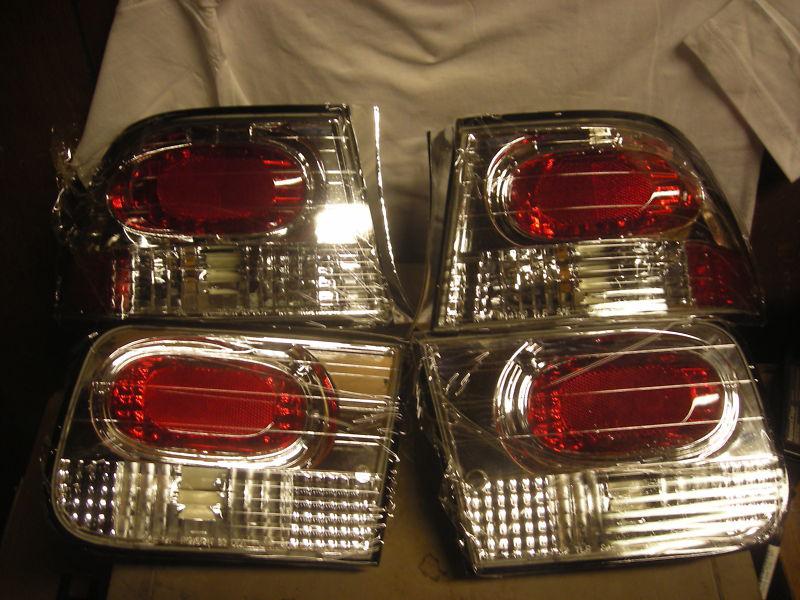 1996-2000 honda civic 2 door tail lights.