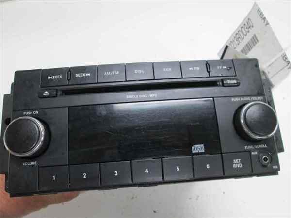 08 09 10 dodge charger cd mp3 player radio oem