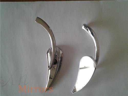 Motorcycle claw style rearview mini mirror for harley street sports cruiser chro