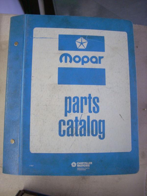 1988 1989 mopar dodge truck parts book manual catalog light duty