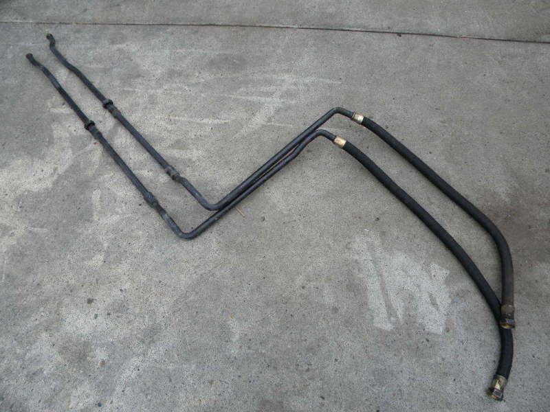 91 porsche 911 964 oil cooler lines pipes