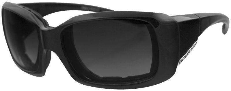 Bobster eyewear ava convertible sunglasses black/smoke lens osfm