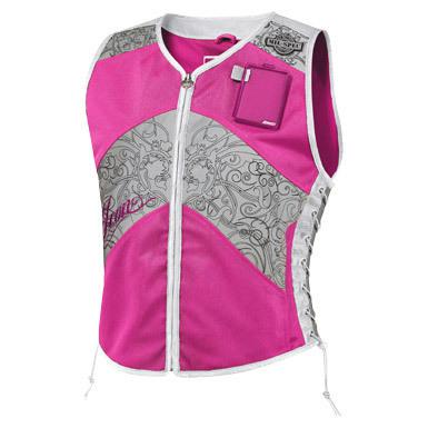 Icon vest corset ms pink xl/2x 2831-0053