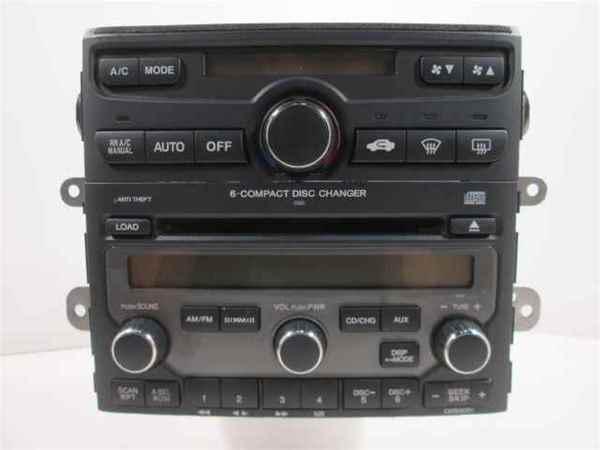 06 07 honda pilot 6 disc cd player 1av0 radio oem lkq