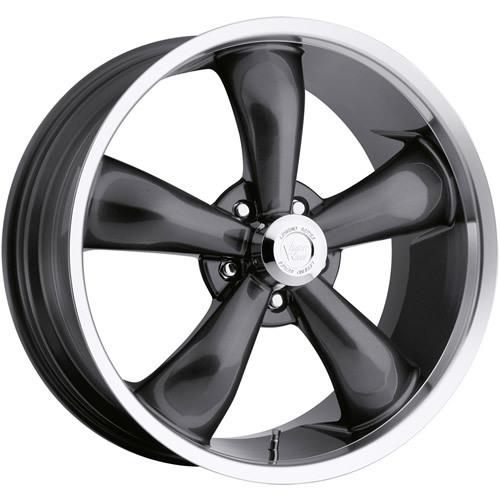 17x7 gunmetal vision legend 5 wheels 5x4.75 +0 chevrolet camaro chevelle ss