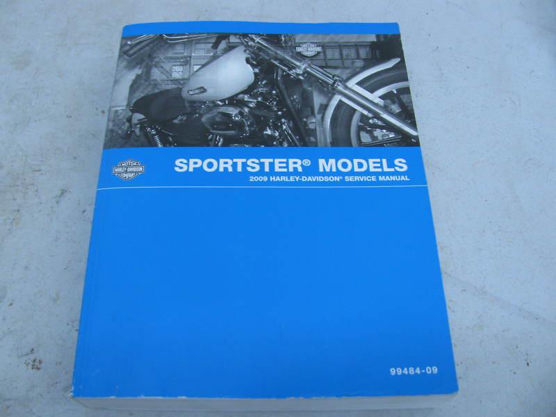 Original 2009 harley-davidson sportster service manual catalog #99484-09