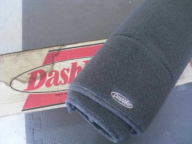 Dash mat gray carpet ford bronco / fullsize truck 92-96 w/o airbag