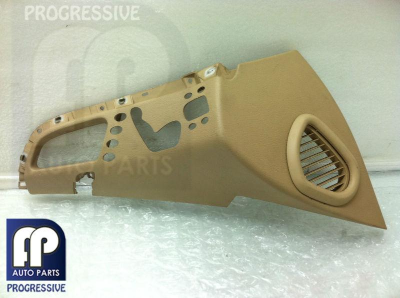  mercedes w220 switch control seat panel cover trim front left tan