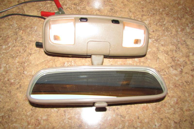  toyota tacoma pickup truck 4runner surf sr5 tan map light rear view mirror 1997