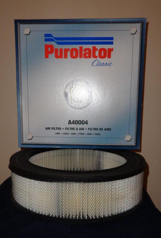 Purolator a40004 car air filter