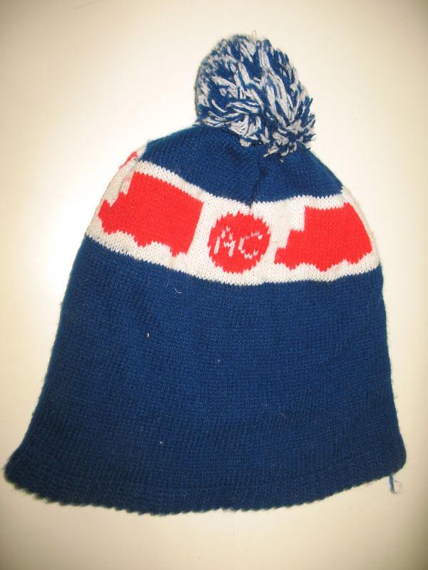 Ac spark plug vintage stocking cap 1970's new - never worn - promo item