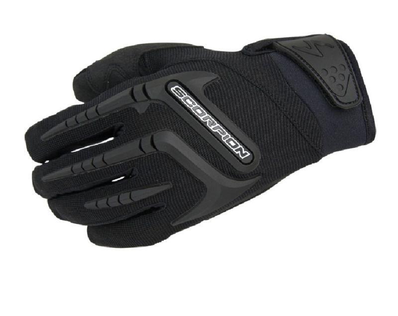 New mens scorpion skrub black motorcycle glove xl extra large