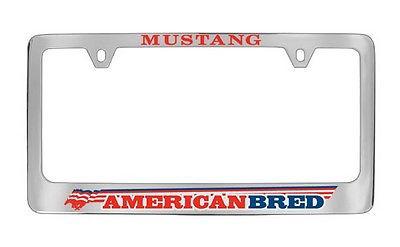 Ford genuine license frame factory custom accessory for mustang style 6