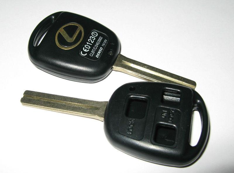 99 00 01 02 02 03 lexus gs rx ls uncut key remote shell