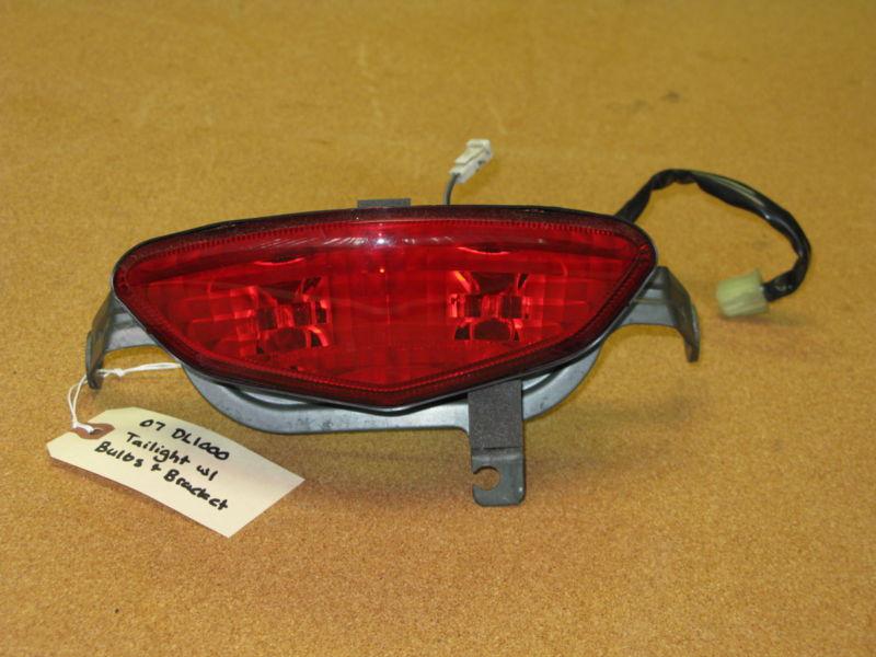 Suzuki  v-strom dl1000 dl650 rear brake tail light with bracket and harness