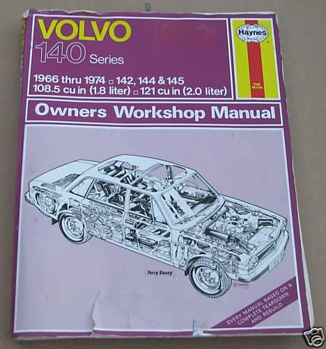 Haynes volvo 140 series 66-74 owner’s workshop manual 