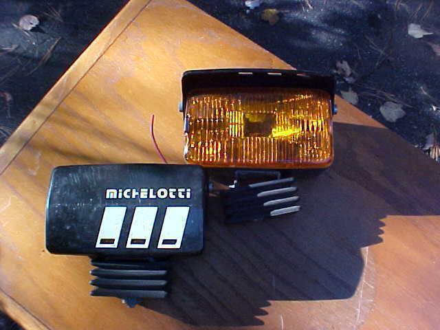 Nichelotti covered fog lites used in good shape