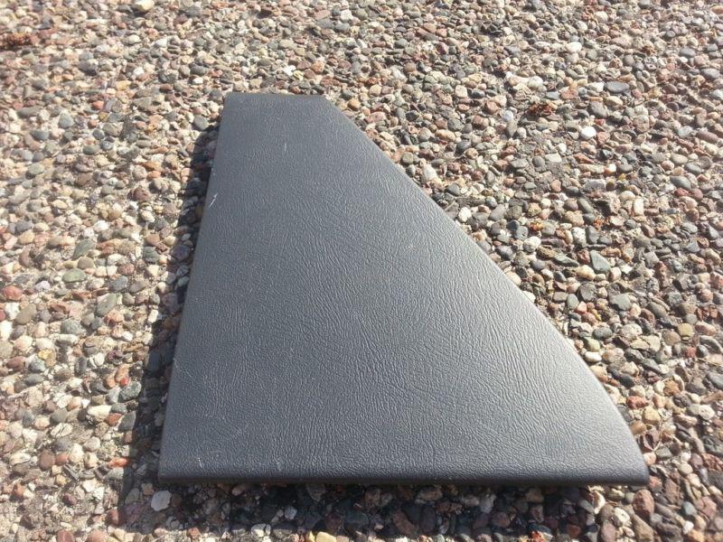 99 silverado lh left fuse cover dash end cap trim panel graphite  