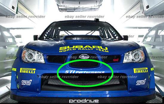 Sti performance decals sticker for wrx subaru impreza