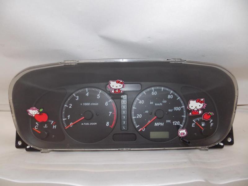 00-02 isuzu rodeo passport 197k instrument cluster speedometer 2001 2002 #7099