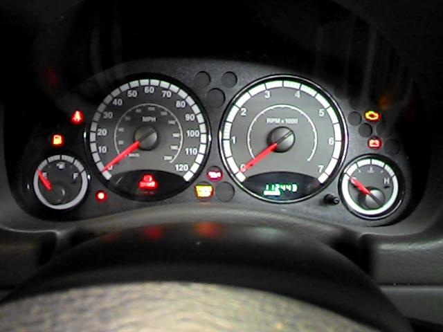 2005 jeep liberty speedometer instrument cluster gauges 2607545