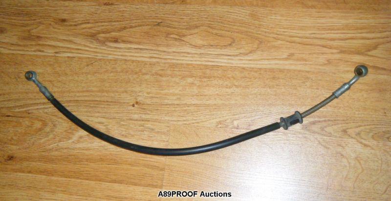 Buell xb12r oem braided stainless rear brake line hose xb firebolt