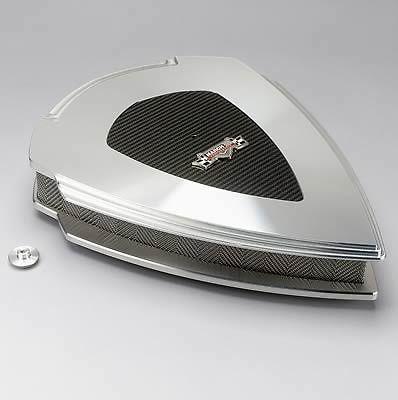 March performance futura billet aluminum air cleaner 14" dia teardrop 9700