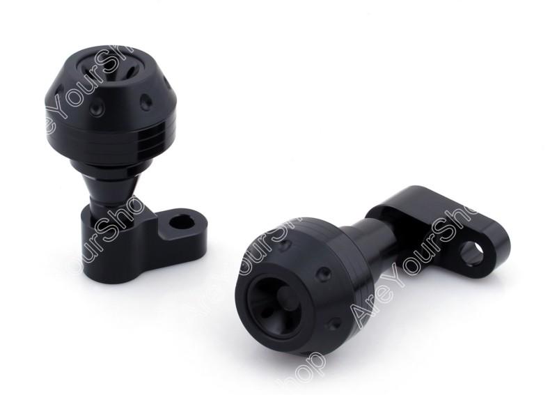 Frame sliders crash pads left right for honda cbr600rr 2007-2008 black