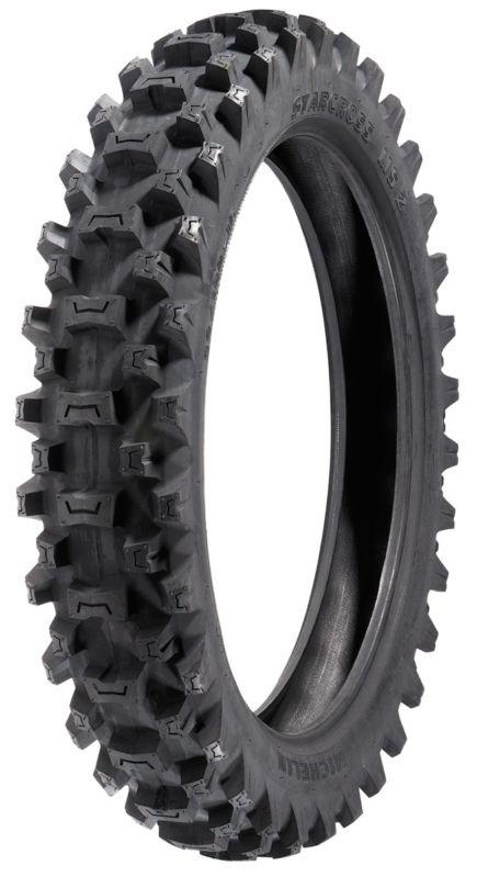 Michelin ms2 starcross mx soft-intermediate rear motorcycle tire size: 90/100-14