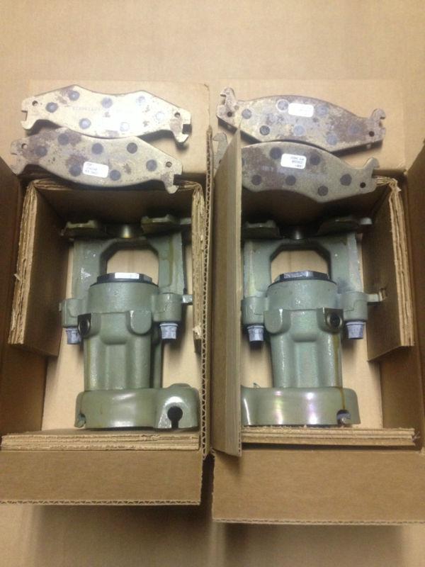 M998 hummer humvee nos rear brake calipers both lh & rh w/ pads am general amg 