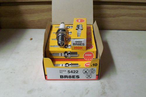 10 pack of ngk spark plugs br8es twist terminal 5422