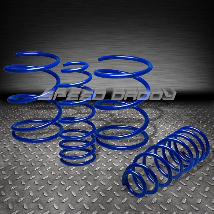 1.4"drop suspension lowering springs/spring 00-05 toyota celica gt/gts t230 blue