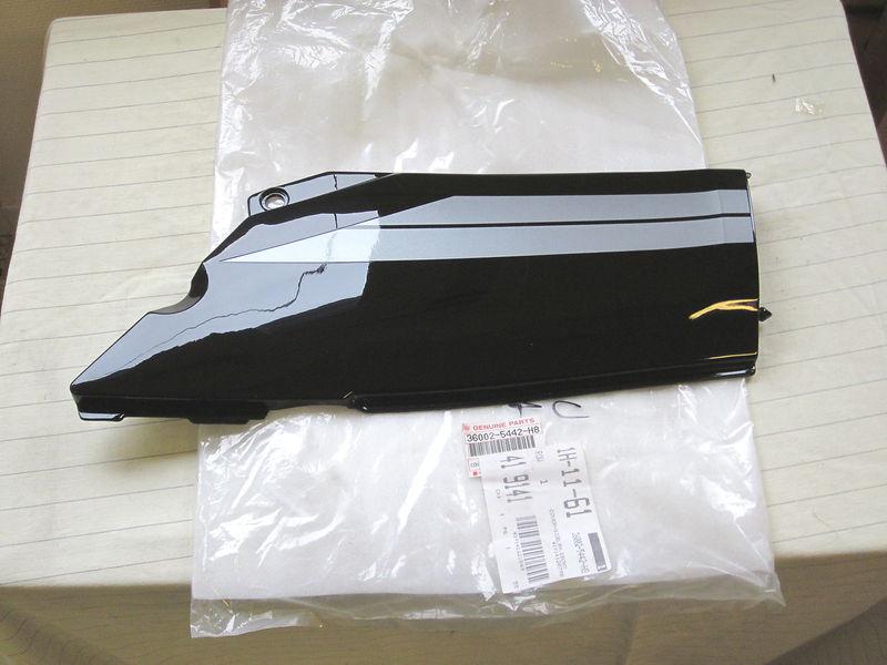 Kawasaki zx600 gpx600 c1 ninja 600r ebony right side cover rh 36002-5442-h8 nos