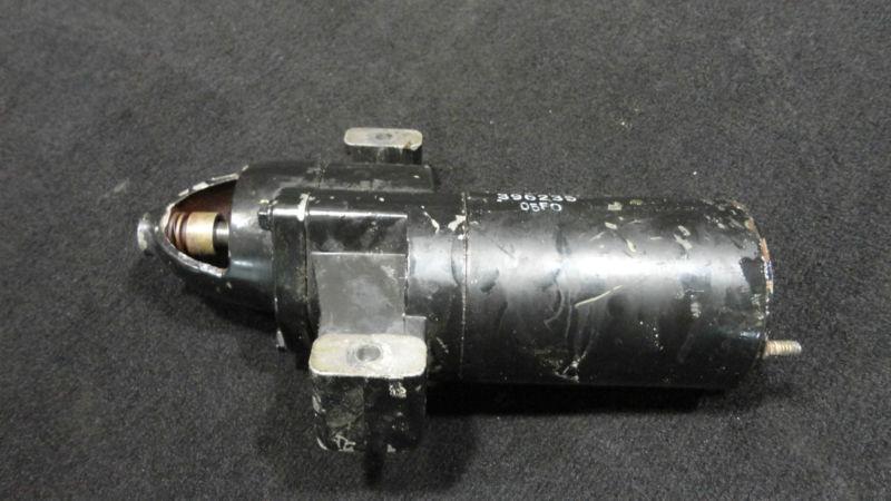 Starter motor assy #396235 #0396235 johnson/evinrude 1986-1992 185-300hp (364)