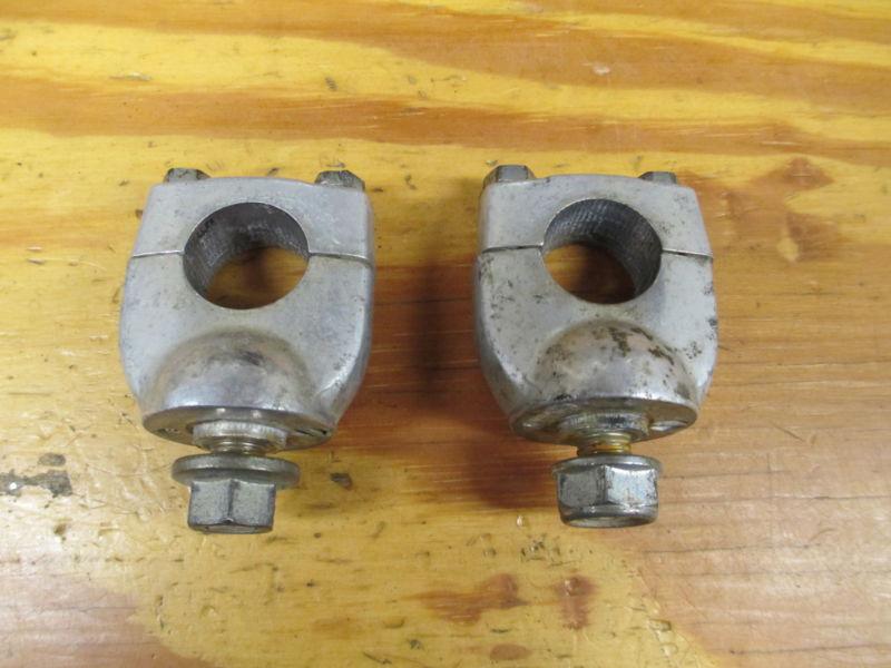 Honda z50r mini trail handle bar clamps used honda 50 motorcycle parts 