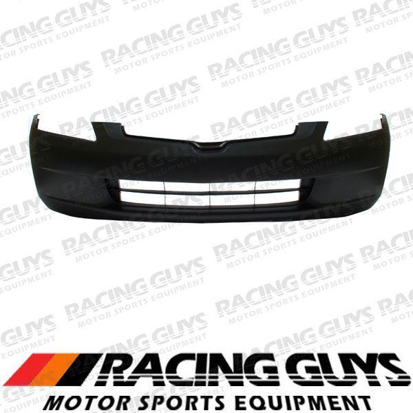 03-05 honda accord 4dr front bumper cover primered new facial plastic ho1000210