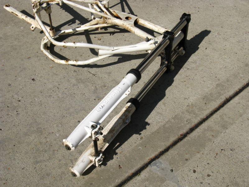 Husqvarna     "front forks"  complete  / free frame see listing for details.