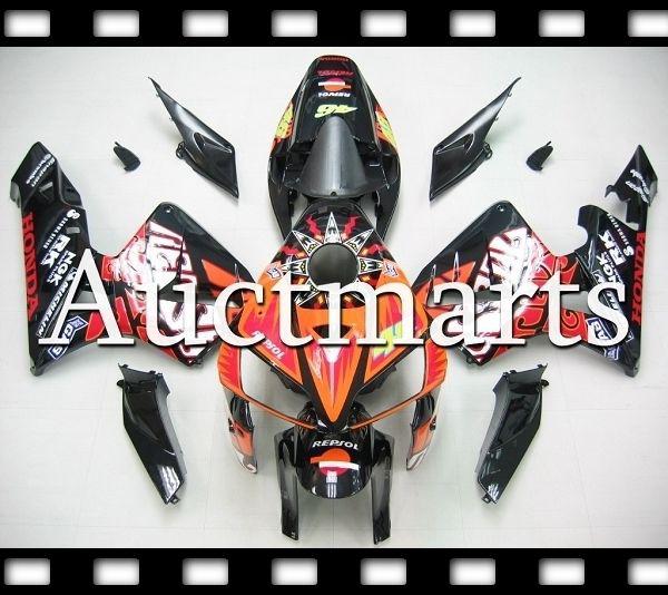 Fit honda 05 06 cbr600rr cbr 600 rr 2005 2006 fairing kit abs plastics b62 a1