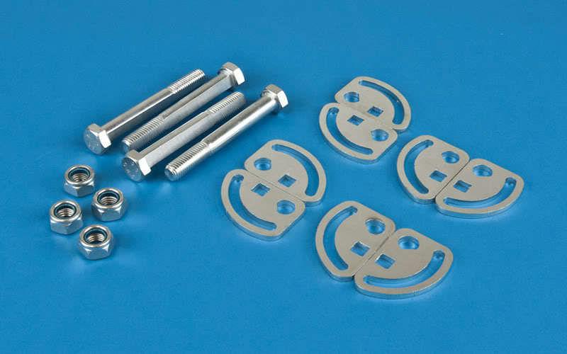 Front caster camber plates kit -/+1.50