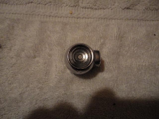 1956 1957 corvette used 4619984 fresh air scoop knob