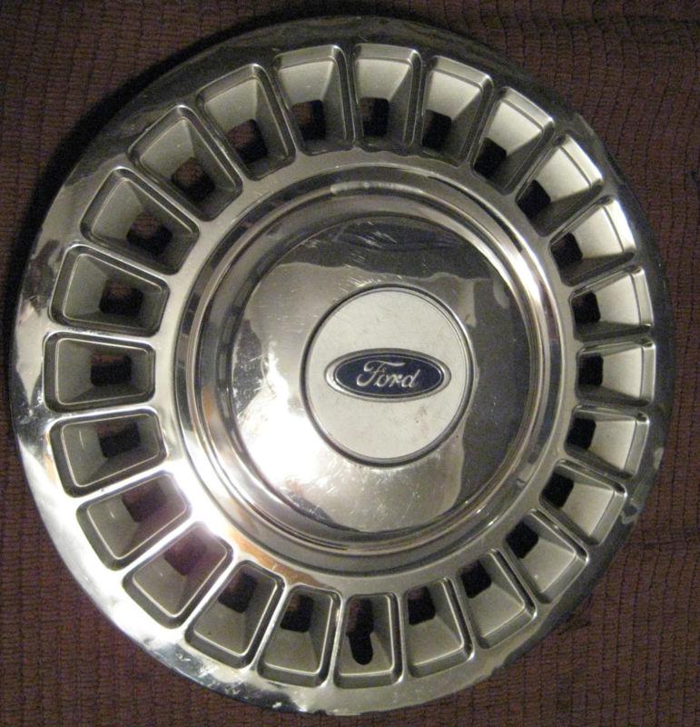 1 used 1998-2002 ford crown victoria 16" hubcap wheel cover f8ac-1130-aa 