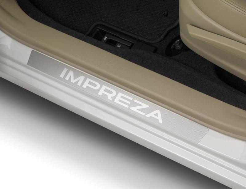 New oem subaru impreza door sill plates 2012 + scuff plates