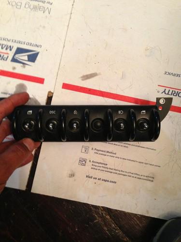 2004 bmw mini cooper dash master power window switch w/ fog r50